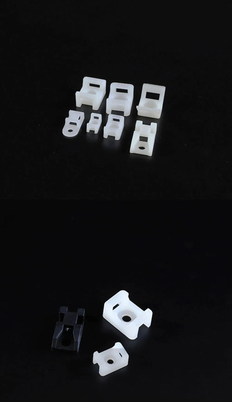 Description Picture 4 of itemSaddle Cable ties base mount holder Wire Fixing Clamp Screw Holes mounter HC-1 HC-2 Cable and Wire management cable organizer