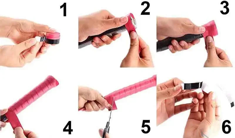 Description Picture 5 of itemYONEX Overgrip Badminton Racket Viscose Non-slip Sweat-absorbent Yy Flat Tape Grip Handle Tennis Sports Wrapped Tape