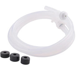 Sink Soap Dispenser Extension Tube Kit 45Inch With Check Valve, No Need To Fill The Little Bottle Again