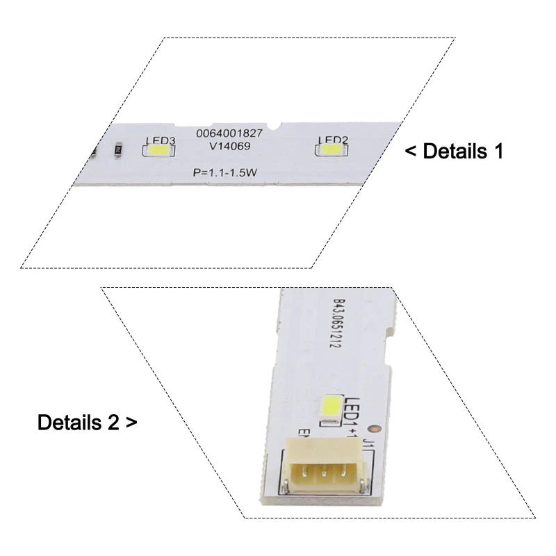 Description Picture 5 of itemFor Haier Refrigerator Light Bar BCD-575WDBI 0064001827 Refrigerator Parts For Haier Refrigerator Light Bar Refrigerator Parts