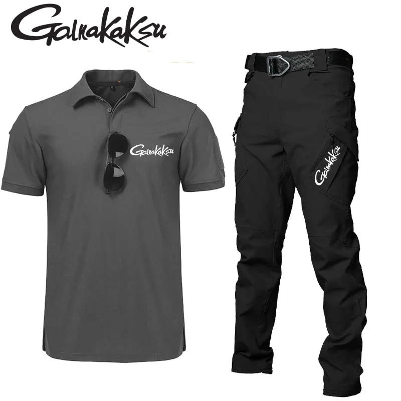 Description Picture 4 of item2024 Spring Summer Outdoor Sports Waterproof Clothing Fishing Shirts Reflected Fishing Clothes Hiking Suit Pants