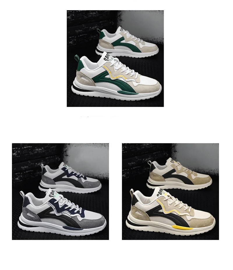 Description Picture 4 of itemOulylan Men's Summer Casual Running Shoes New Men's Sneakers Fashion Designer Platform Shoes Outdoor Tennis Training Shoes Male