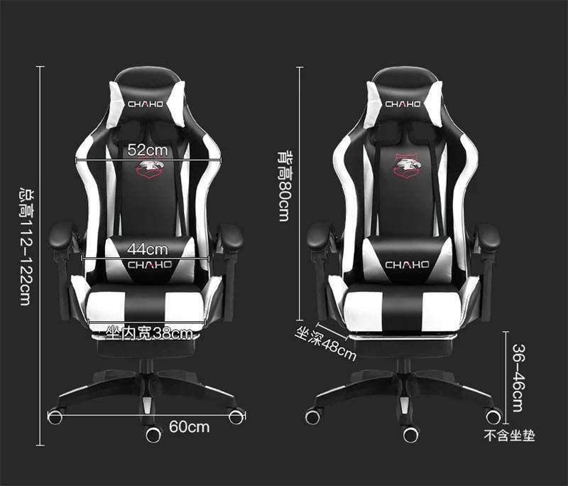 Description Picture 3 of itemWrought Iron Desktop Computer Desks Bedroom Office Gamer Desk Student Home Writing Desk Simple Gaming Table Home Computer Desk M