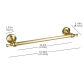 Gold Towel Bar
