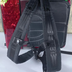 Nylon Accordion Shoulder Straps, Adjustable Horizontal Strap Position, For 8-120 Bass Accordion, Light and Comfortable