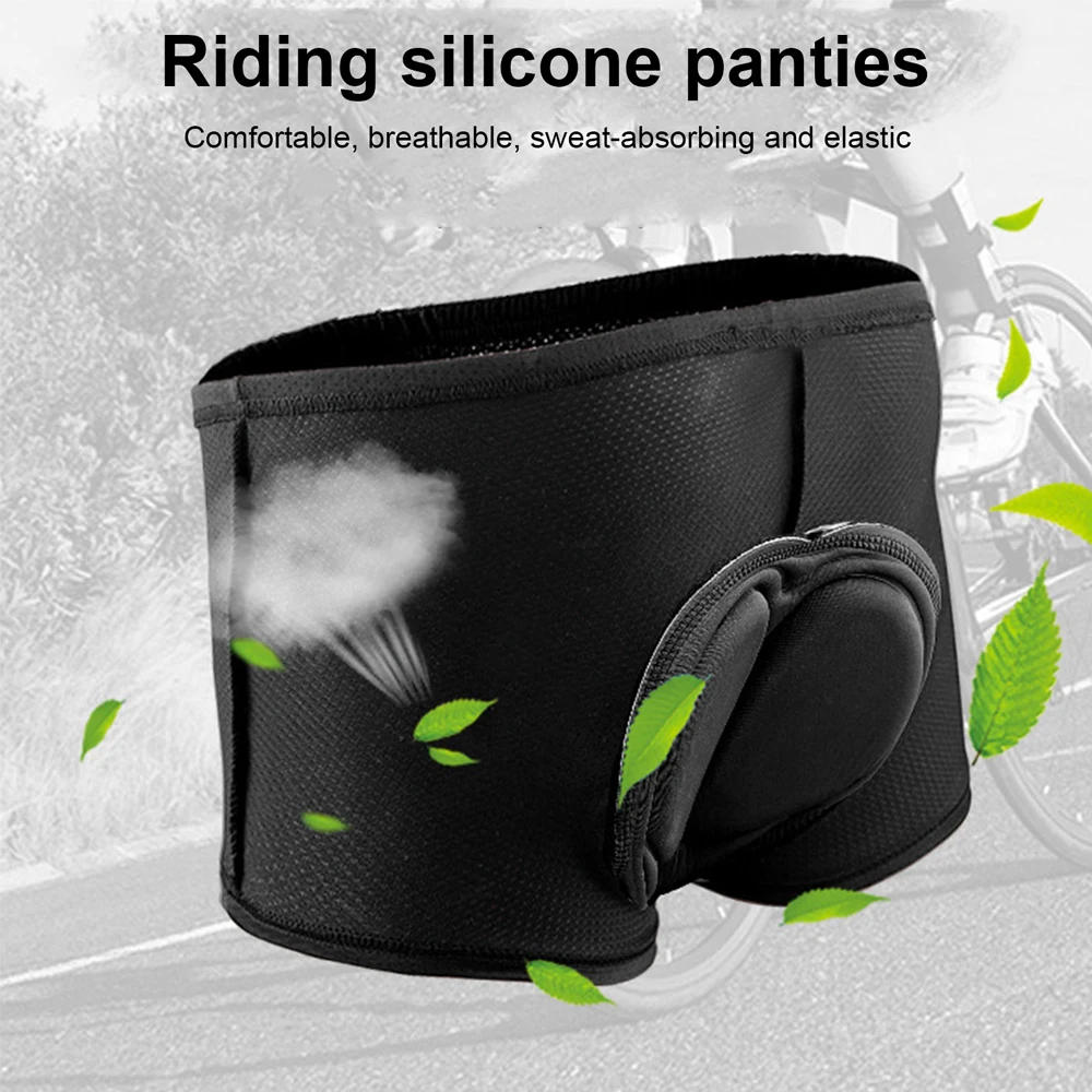 Description Picture 4 of item1Pcs Cycling Underwear for Men, 4D Gel Padded Bike Bicycle Shorts Cycle Biking Riding Undershorts MTB Mountain Brief