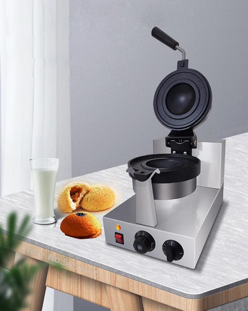 Description Picture 3 of itemWaffle UFO Burger Machine 110V/220V Gelato Panini Electric Ice Cream Hamburger Maker