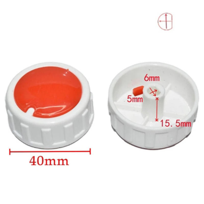 Description Picture 2 of item1/ 2pcs Heating Thermostat Switch Knob Spare Button Cap For Electric Oil Heater Adjustable Temp Controller Cover