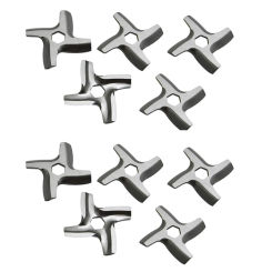 10X For Moulinex Meat Grinder Knife Mincer Blade Kitchen Appliance Parts For HV2 HV3 HV4 HV6 HV8 ME406 ME420 ME605 ME650