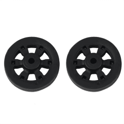 8X Luggage Accessories Wheels Aircraft Suitcase Pulley Rollers Mute Wheel Wear-Resistant Parts Repair 55X12Mm