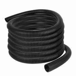 30M 1/4" 3/8" Protective Tube Split Wire Loom Conduit Polyethylene Black Color Insulation Corrugated Cable Sleeve Tube