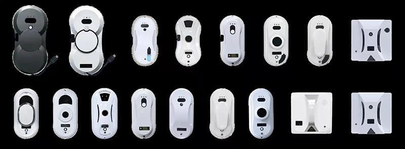 Description Picture 2 of itemWindow Cleaner Robot Remote Control Magnetic Electric Vacuum Cleaner High Tall Window Washing Glass Window Cleaning Robot