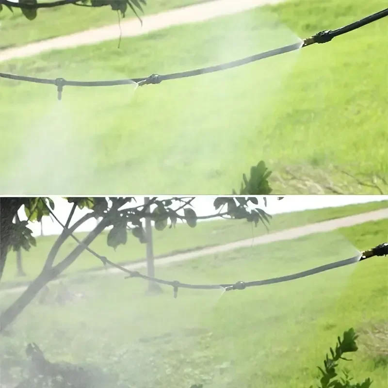 Description Picture 3 of item5-20m Garden Watering System Automatic Irrigation Spray Sprinkler System Garden Potted Irrigation Kit Spray Cooling Kit