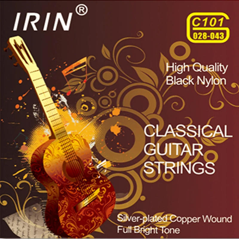 Description Picture 4 of itemIRIN 6Pcs Classical Guitar Strings Nylon Fiber Strings For Guitar Classical Musical Instruments Guitar Parts & Accessories