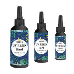 Clear Hard UV Resin Curing Epoxy Resin DIY Art Pendants For Handmade Jewelry DIY Mold Casting And Coating