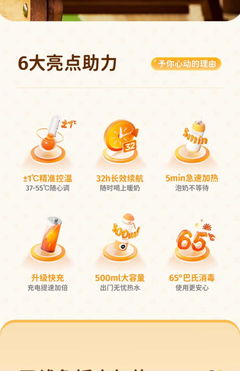 Description Picture 5 of itemUSB Electric Kettle with Wireless Temperature Control, Perfect for Outdoor Travel