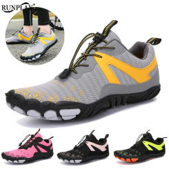 Unisex Outdoor Wading Hiking Trekking Sneakers Five Fingers Aqua Barefoot Water Shoes Cycling Climb Sport Shoes Fitness Footwear