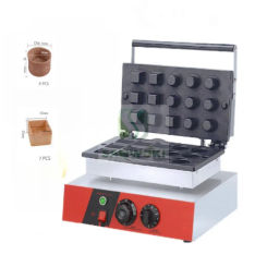 Egg Tartlet Skin Maker Tartlet Maker 2 Shapes Commercial Cheese Egg Tart Machine Waffle Machine Coco Tart Stick Tartlet Maker