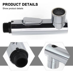 1pcs G1/2 Connection Kitchen Faucet Sprayer Head Nozzle Pull Out Spout Shower Sink Tap Sprayer Head Bathroom Supply