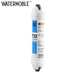 Waternoble Quick Coupling & Post Active Carbon T33 Filter Universal Direct Drink Water Purifier Accessories Integrated System
