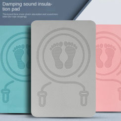 Anti-noise Jump Rope Mat Floor Mats Cushioning TPE Skipping Mat Non Slip Thickening Yoga Fitness Mats Workout
