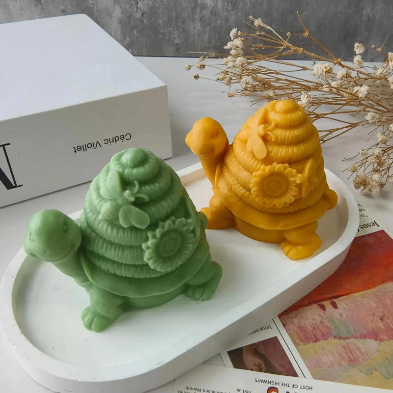 Description Picture 6 of itemTurtle Silicone Mold Snail Aromatherapy Candle Resin Plaster Ornament Molds Handmade Soap Candle Making Supplies