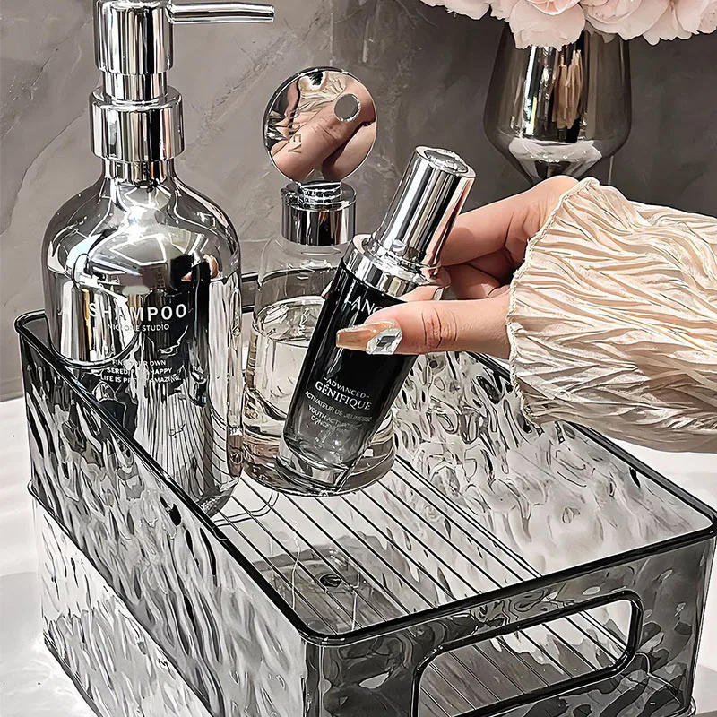 Description Picture 4 of itemTransparent plastic drawer storage box acrylic storage box for makeup, cosmetics, kitchen utensils, tool storage box