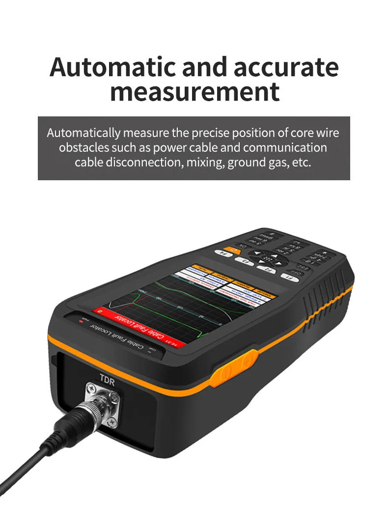 Description Picture 4 of itemTL280 Cable Fault Tester TDR Locator Coaxial Communication Wire Locater 1~8km Circuit Breaker Finders