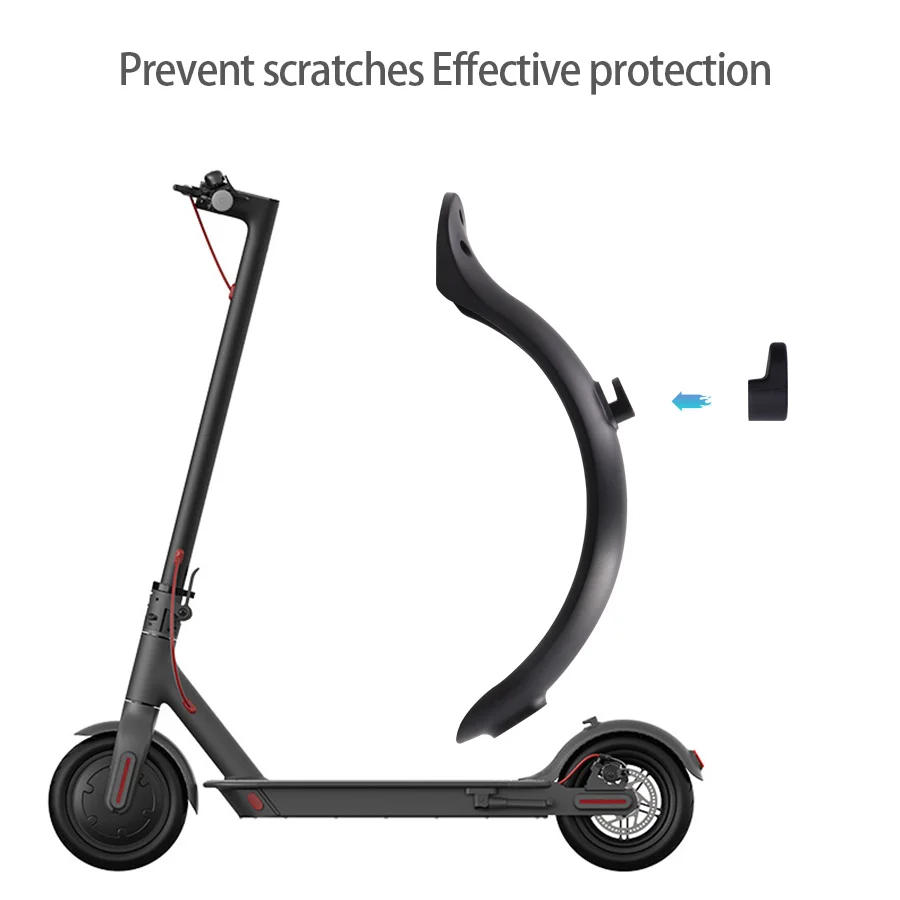 Description Picture 4 of itemFender electric Scooter Back Mudguard Rear sets for Xiaomi M365 and M365 pro Red Parts with screws tools Tyre Splash Fender