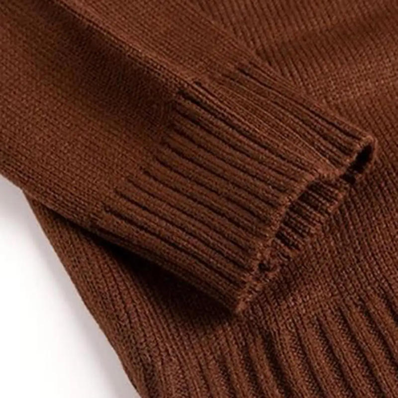 Description Picture 3 of itemCold Resistant Comfy Winter Buttons Solid Sweater Cardigan Knitwear for Dating