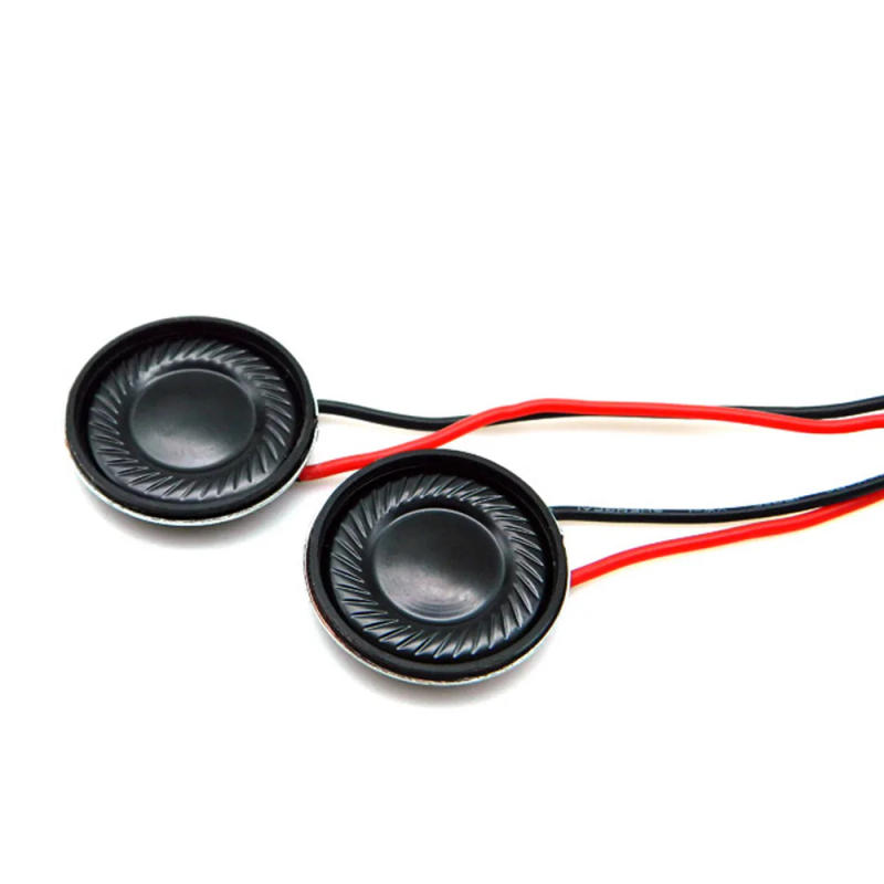 Description Picture 2 of item8 ohm 1W Horn Loudspeaker 8R 1W 20mm 23mm 27mm 28mm 30mm 36mm 40mm 45mm Loud Speaker Replacement Parts With welding wire