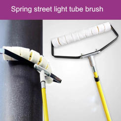 Spring Paint Runner Roller Street Light Pole Professional Pipe Brush Round Tube Painting Tools Rollers