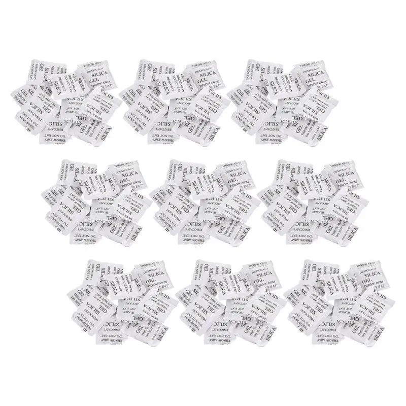 Description Picture 6 of item100 Pcs Silica Gel Desiccant Anti Packets Humidity Absorber Moisture Absorbent Home Absorbers Bags