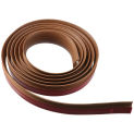 Self Adhesive Carpet Floor Transition Strip 10 Ft PVC Threshold Transitions Light Brown Wood Grain Floor Edging Trim Strip