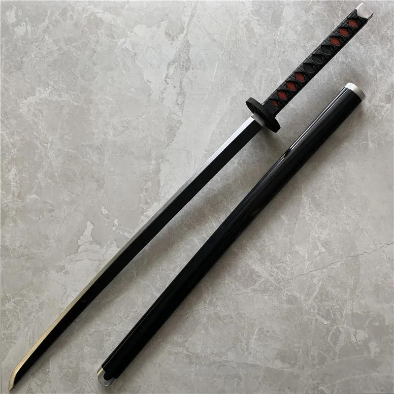Description Picture 2 of itemWW 80cm Cosplay Swords Anime Demon Slayer Katana Weapon Original Sword Tsuyuri Kanao Swords Toy Safety Rubber Model Gift