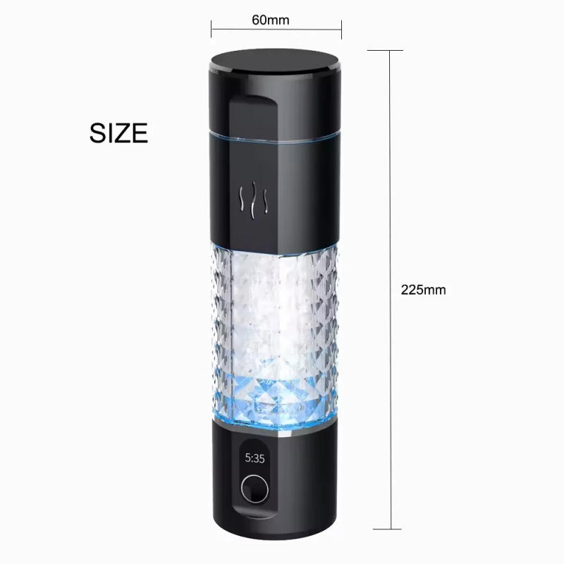 Description Picture 2 of itemhydrogen water bottle 5000+ppb SPE/PEM hydroegn water flask rechargeable hydrogen water ionizer inhalation generator