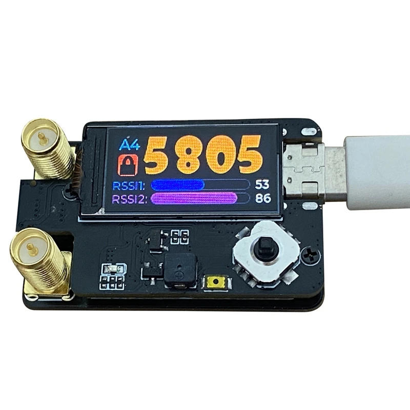 Description Picture 5 of itemESP32 RX5808 5.8G PLUS Dual Antenna Receiver Module For SKYZONE/Fatshark /DJI V1 V2 FPV Drone Glasses