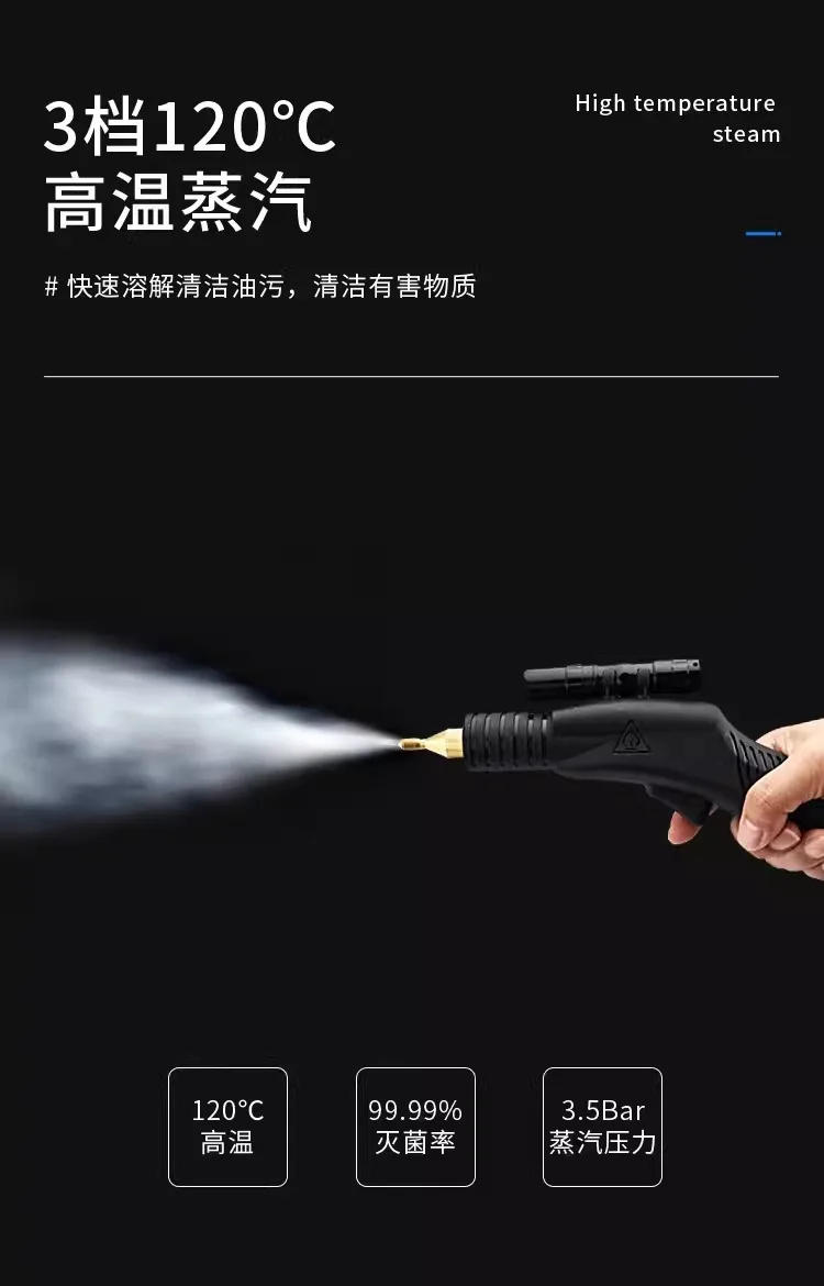 Description Picture 5 of item220V Steam Cleaner High Pressure Multi Function Washer for Home Appliances and AC Cleaning