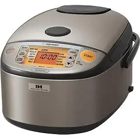 Description Picture 2 of itemNP-HCC10XH Induction Heating System Rice Cooker and Warmer, 1 L, Stainless Dark Gray