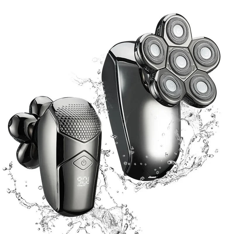 Description Picture 3 of itemMultifunctional Household Razor Resuxi MS-673Electric Clipper New Full Body Washable Electric Shaver Six-blade Bald Hair Clipper