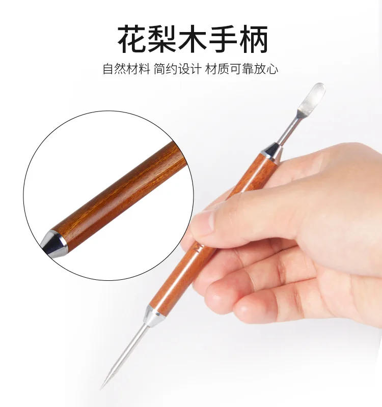 Description Picture 2 of itemLatte Pull Flower Needle Stainless Steel Coffee Decorating Art Pen Cappuccino Espresso Art Needles Barista Coffee Accessories