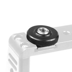 Cold Shoe Mount 3/8 to 1/4 Tripod Screw Adapter Nut for DSLR Camera Cage Rig Monitor Microphone Video Flash Light Hot Shoe Stand