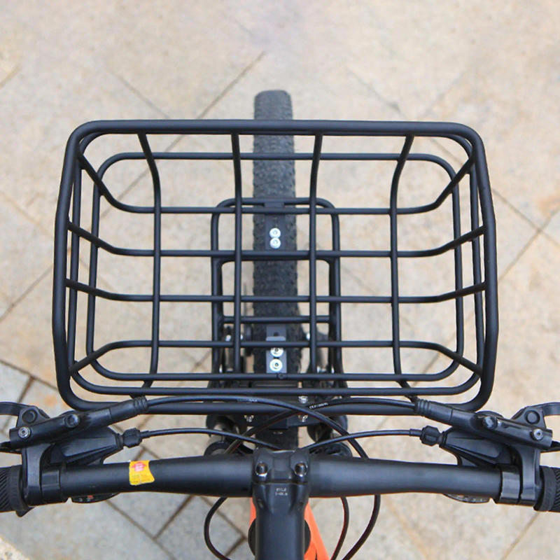 Description Picture 5 of itemcycling Front Basket Bicycle Handlebar Wire Cargo Basket Road Bike Handlebar Front Storage Rack For Cycling Bike Accessories