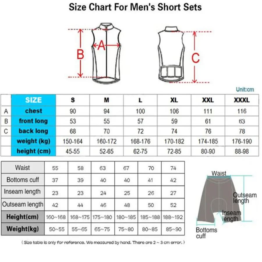 Description Picture 4 of itemWinterMaillot Cycling Vest Windproof/Waterproof Lightweight Sleeveless Jersey Road MTB Cyclisme Gilet Chaleco Impermeable Hombre