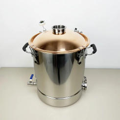 New 36L (9.5GAL) Tank For Distillation Boiler Distillery Tank With Copper Lid ,Homebrew Tank,Distillery Tank Moonshine SS304