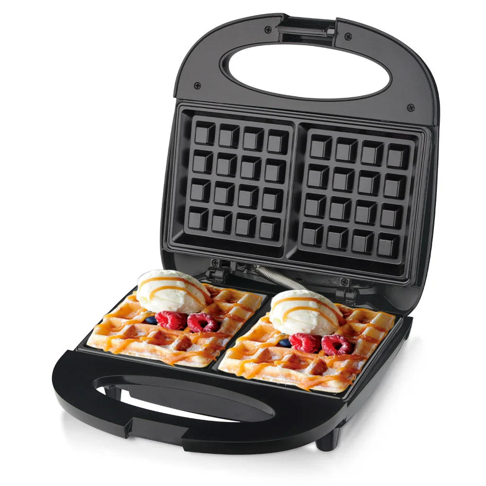 Description Picture 2 of item220V Household Electric Waffle Maker Breakfast Sandwich Baking Machine Non-stick Cake Makers Multi Functional Light Food