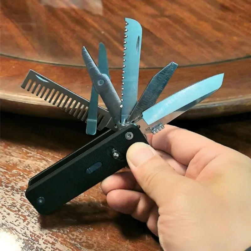 Description Picture 6 of itemROXON S503G Flex Companion Tool Modular Design and Customizable Pocket Tool Preinstalled with 8 Essential Tools (1/4" Bit Drive)