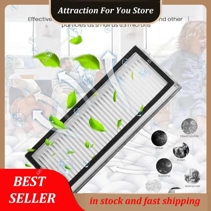 Description Picture 3 of itemHot Selling 6Pcs Cleaner Filter For Roborock Qrevo Slim/Qrevo Master Filter Cleaner Parts Replacement