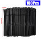 100PCS Black