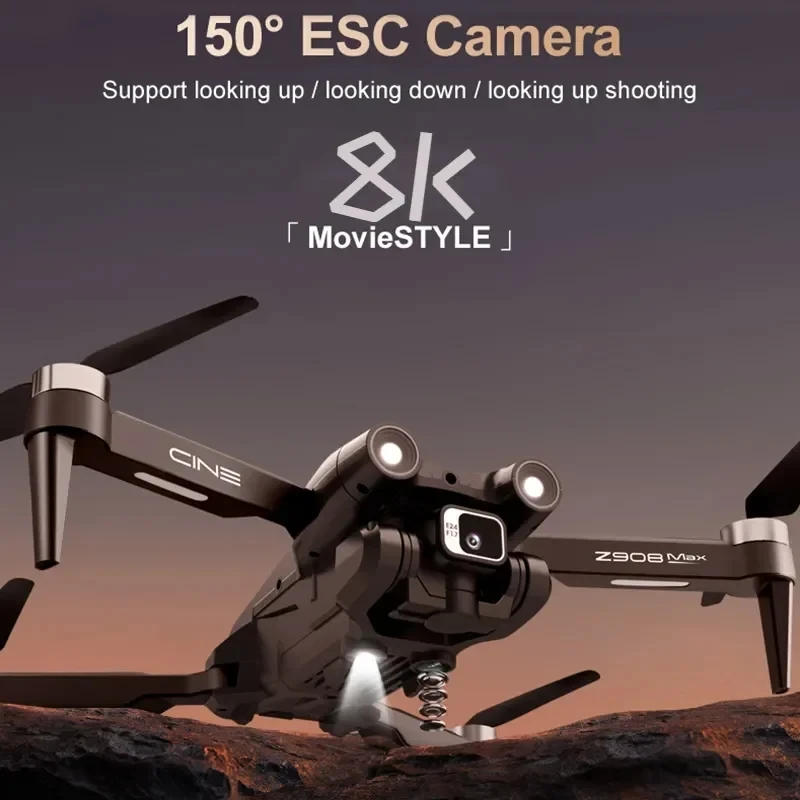 Description Picture 2 of itemZ908 Pro Max Drone Brushless Motor 8K GPS Professional Dual HD Aerial Photography FPV Obstacle Avoidance Quadrotor